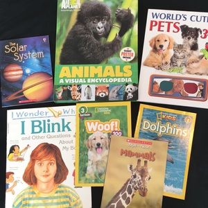 Bundle of seven science themed books